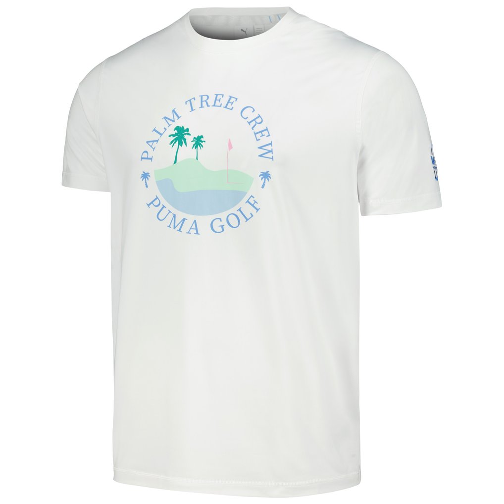 WM Phoenix Open Puma x PTC Island CLOUDSPUN T-Shirt - White